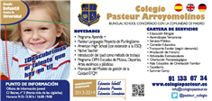 Colegio Pasteur-Arroyomolinos: Colegio Concertado en Arroyomolinos,Infantil,Primaria,Secundaria,Bachillerato,Inglés,Católico,